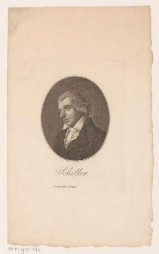 Portrait of Friedrich von Schiller
