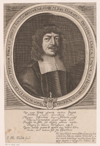 Portrait of Johann Konrad Dieterich