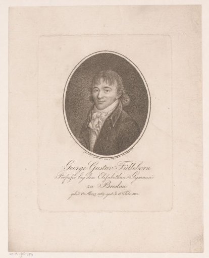 Portrait of Georg Gustav Fülleborn
