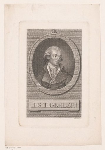 Portrait of Johann Samuel Traugott Gehler