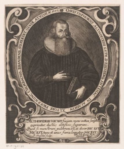 Portrait of Christoph Althofer