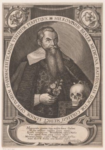 Portrait of Hieronymus Besler