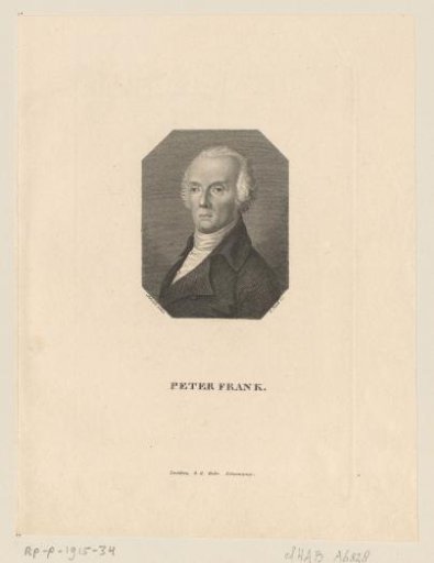 Portrait of Johann Peter Frank