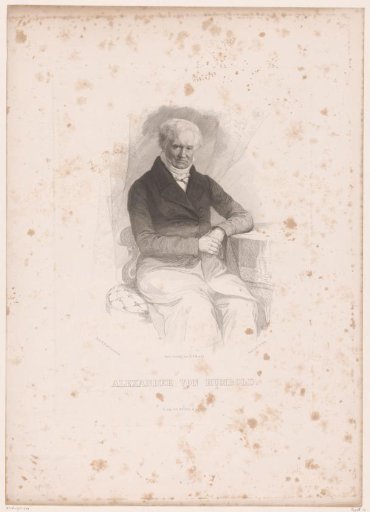Portrait of Alexander von Humboldt