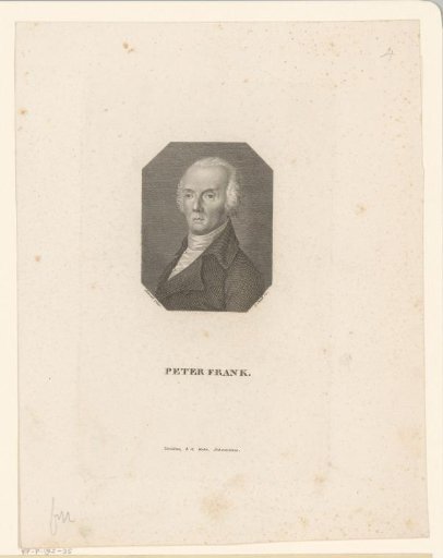 Portrait of Johann Peter Frank