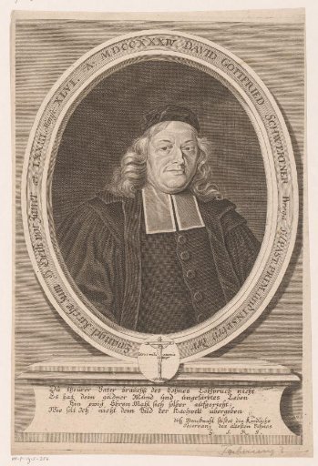 Portrait of David Gottfried Schwertner