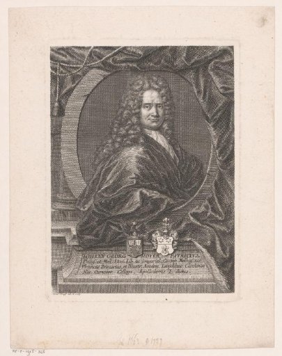 Portrait of Johann Georg Hoyer