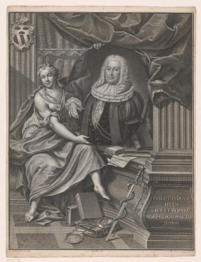 Portrait of Philipp Ludwig Huth