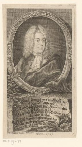 Portrait of Barthold Hinrich Brockes