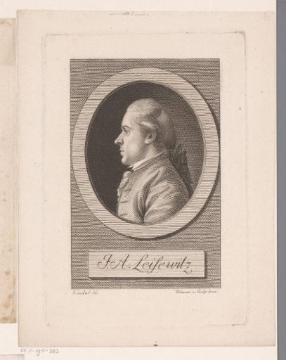 Portrait of Johann Anton Leisewitz