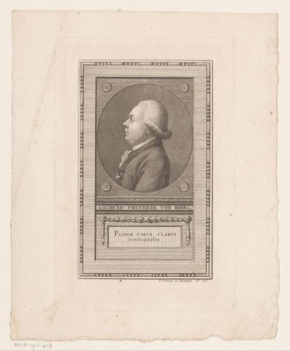 Portrait of Philipp Anton Sigmund von Bibra