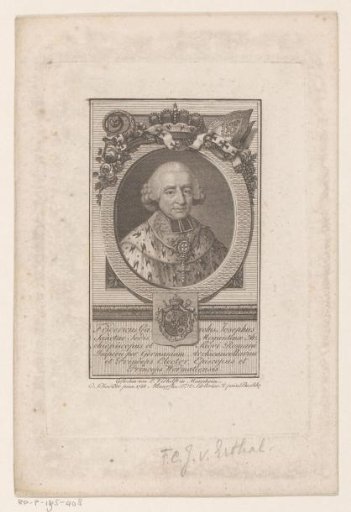 Portrait of Friedrich Karl Joseph, Reichsfreiherr von Erthal