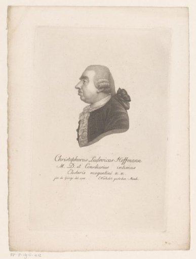 Portrait of Christoph Ludwig von Hoffmann