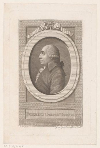 Portrait of Friedrich Casimir Medicus