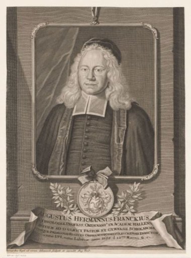 Portrait of August Hermann Francke