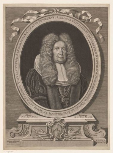 Portrait of Carl Gottlieb Harsdörfer