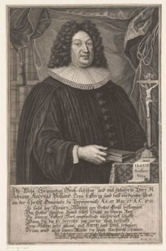 Portrait of Johann Andreas Volland