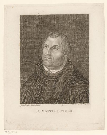 Portrait of Martin Luther