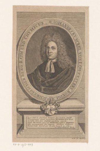Portrait of Johann Kunckel von Löwenstjern