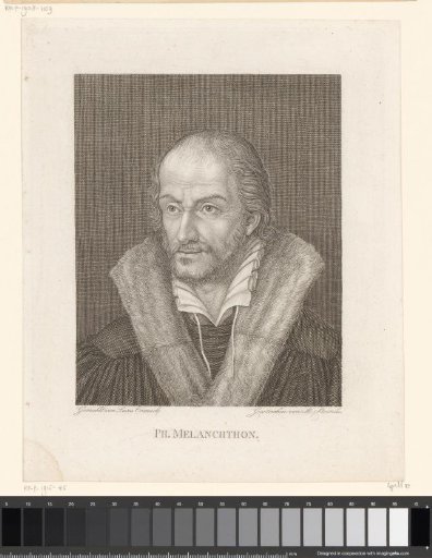 Portrait of Philipp Melanchthon