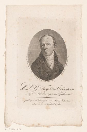 Portrait of Wilhelm Ludwig Gottlob Freiherr von Eberstein