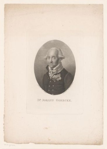 Portrait of Johann Goercke