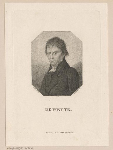 Portrait of Wilhelm Martin Leberecht de Wette