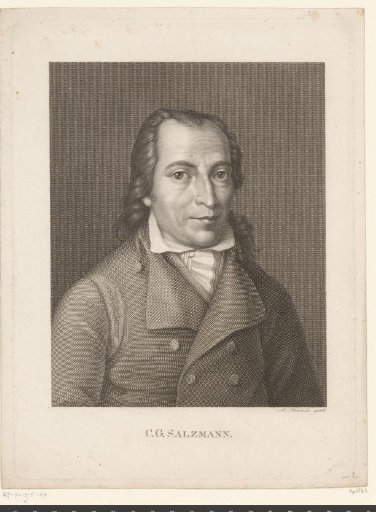 Portrait of Christian Gotthilf Salzmann