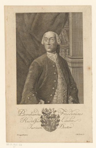 Portrait of Bernhard Friedrich Rudolf Lauhn