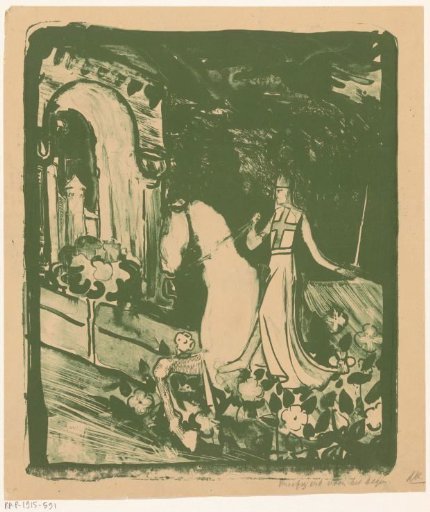 Knight on horseback