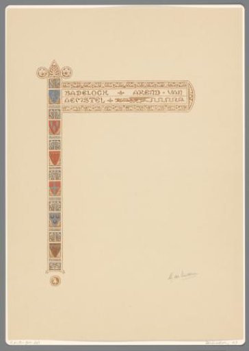 Badeloch, Arend van Aemstel