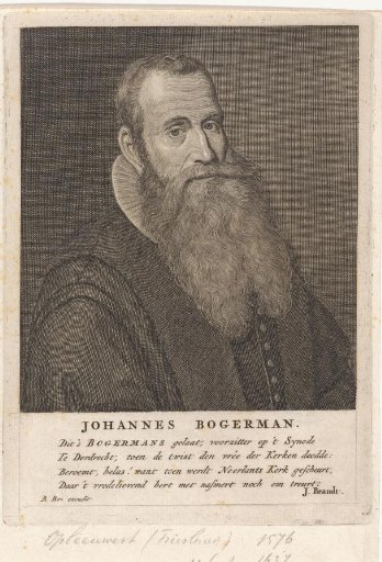 Portrait of Johannes Bogerman
