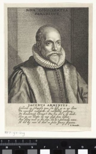 Portrait of Jacobus Arminius