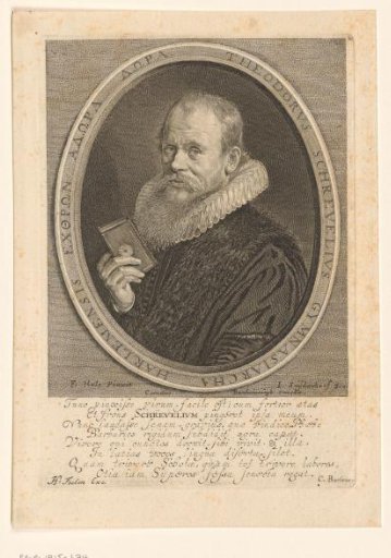 Portrait of Theodorus Schrevelius