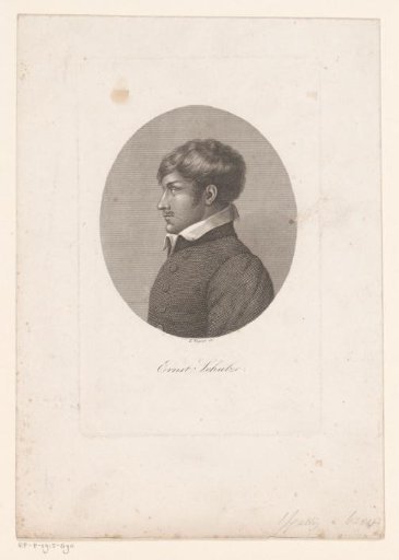 Portrait of Ernst Schulze