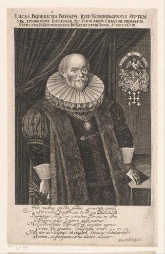 Portrait of Lukas Friedrich Behaim
