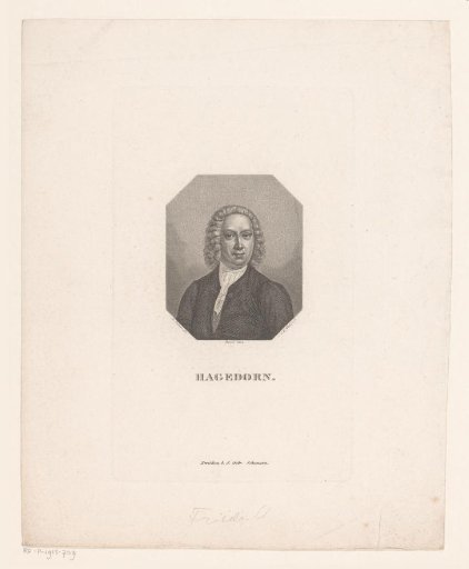 Portrait of Friedrich von Hagedorn