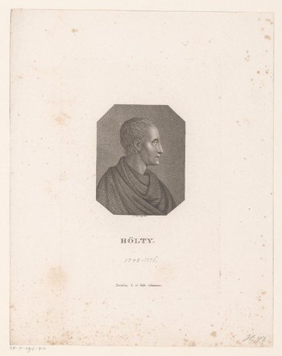 Portrait of Ludwig Hölty