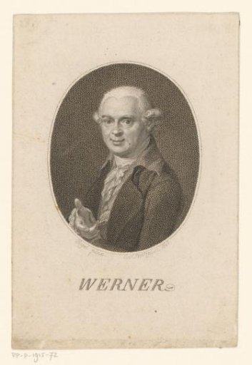 Portrait of Christian Gottlieb Werner