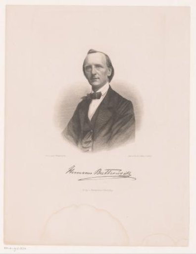Portrait of Hermann Butterweck
