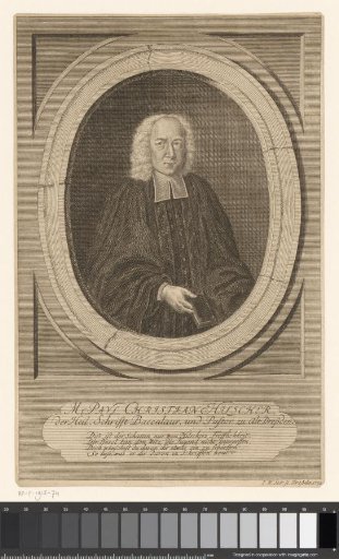 Portrait of Paul Christian Hilscher