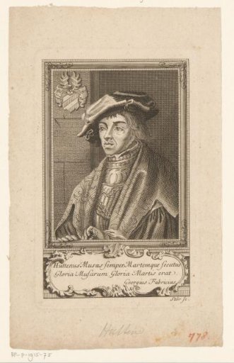 Portrait of Ulrich von Hutten