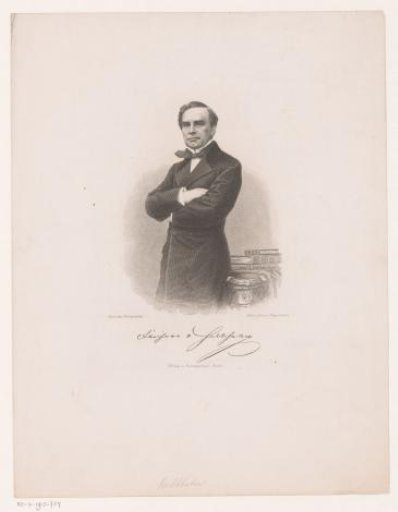 Portrait of an unknown standing man