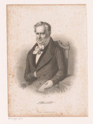 Portrait of Alexander von Humboldt