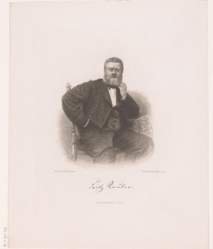 Portrait of Fritz Reuter