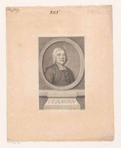 Portrait of Christoph Eusebius Raschig