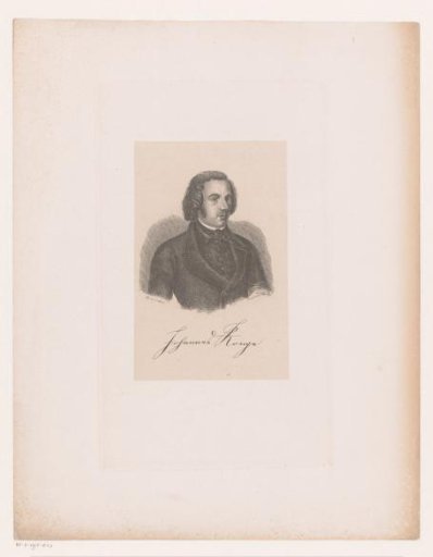 Portrait of Johanes Ronge