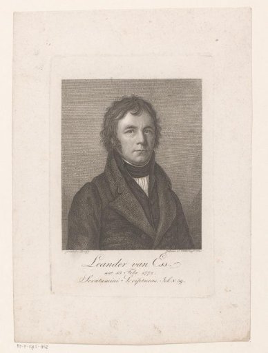Portrait of Leander van Ess