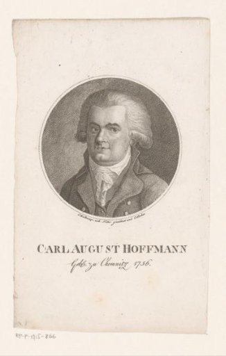 Portrait of Carl August Hoffmann
