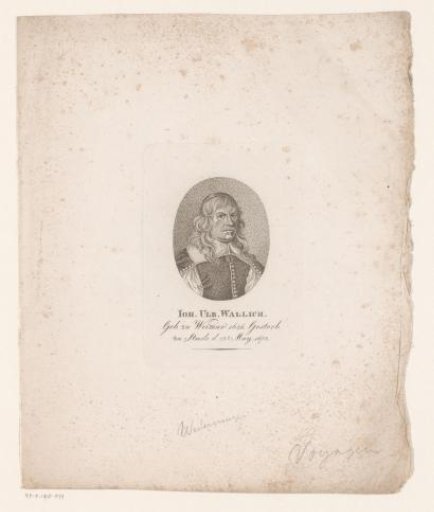 Portrait of Johann Ulrich Wallich